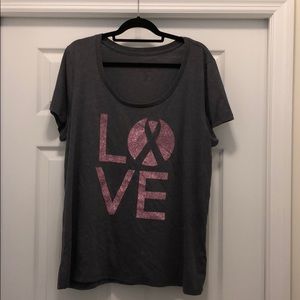 NWT Torrid Breast Cancer Awareness tee size 3